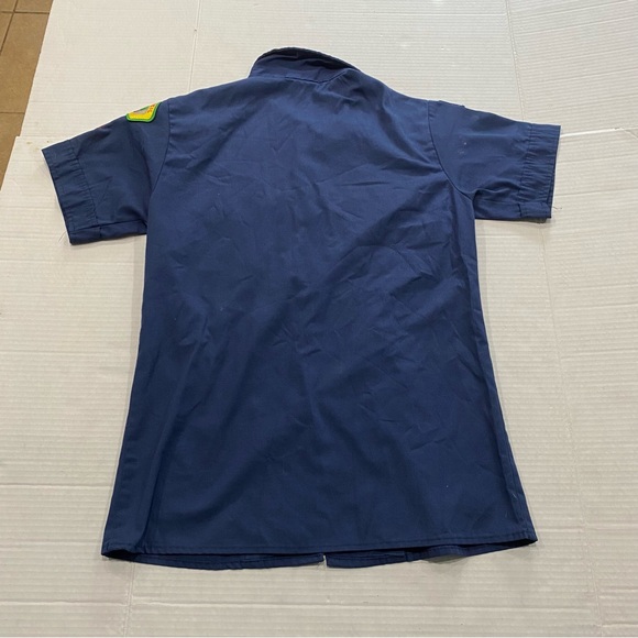 Boy Scouts Of America Blue Button Down Shirt Size Youth Large (14-16) - Picture 2 of 7